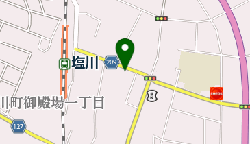 塩見理容店の地図画像