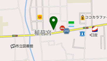 シヅ理容院の地図画像