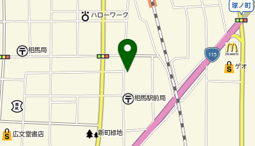 多喜衣料店の地図画像