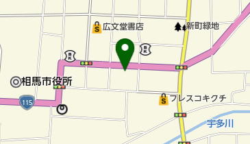有限会社はんざわでんきの地図画像