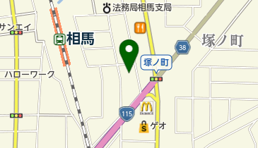 塩田学習教室の地図画像