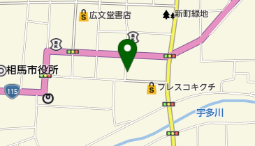 ハタノ靴店の地図画像