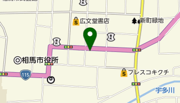 畠山園の地図画像