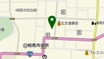 モリタミュージックの地図画像