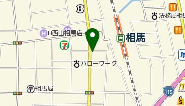 さゆり美容室の地図画像