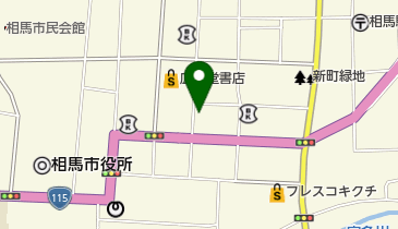 サン美容室の地図画像