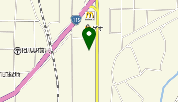 オーディン相馬店の地図画像