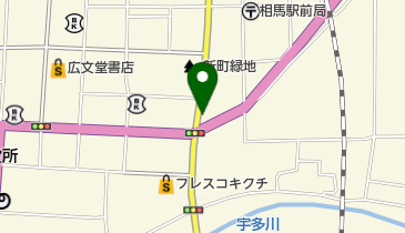 オーカドウ理容所の地図画像