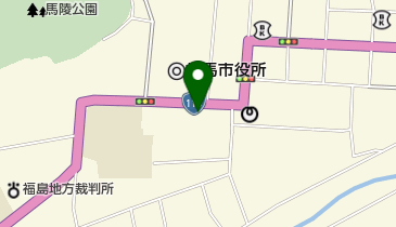 こはた理容店の地図画像