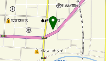 はぎの理容店の地図画像