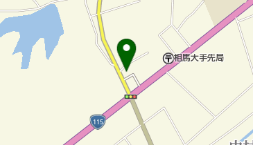 服部理容店の地図画像