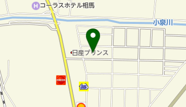 ヘアーサロンショウジの地図画像