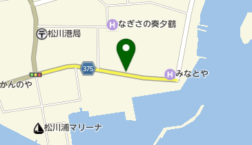 松の湯の地図画像