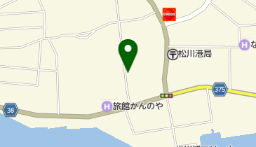 松葉荘の地図画像