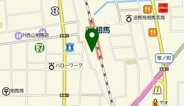 相馬税務署の地図画像