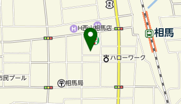 相馬市役所 生涯学習会館の地図画像