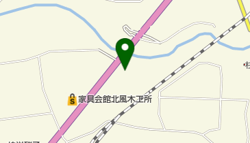 株式会社たてぐ屋山岡の地図画像