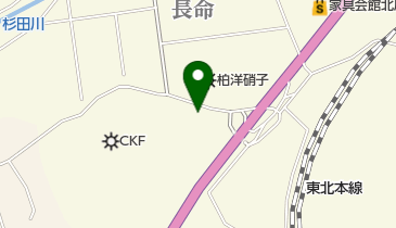 豊島硝子株式会社二本松支店の地図画像