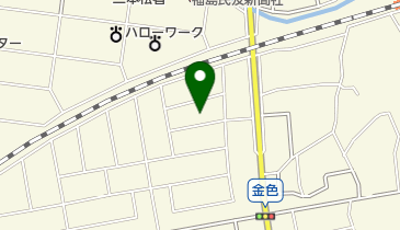 明治牛乳となりの牛乳屋さんあだたら店の地図画像