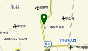 日本キリスト教団二本松教会の地図画像