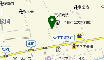 二本松商工会議所の地図画像