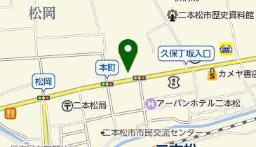 安達屋呉服本店の地図画像