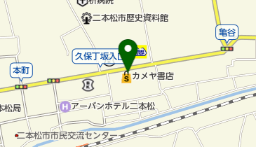 竹内生花店の地図画像