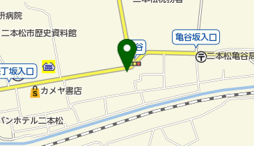 浅倉提灯店の地図画像