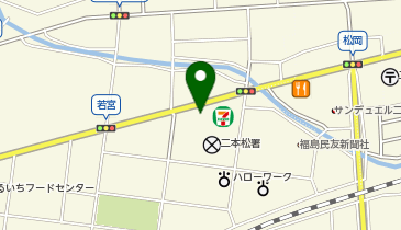 めがねの大関の地図画像