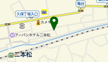 アイハラ理容の地図画像