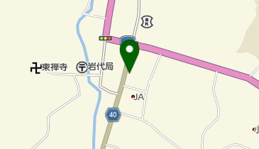 大内理容店の地図画像