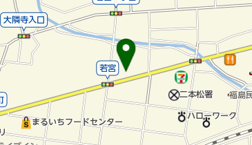 柏村理容舘の地図画像