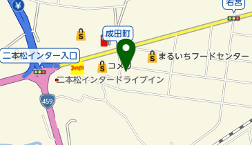 フレッシュ二本松店の地図画像