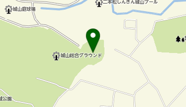 二本松市役所 城山総合体育館の地図画像