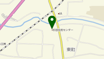 二本松市役所 杉田住民センターの地図画像