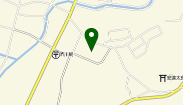 二本松市役所安達支所 渋川住民センター・渋川ふるさとセンターの地図画像