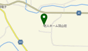 特別養護老人ホーム羽山荘の地図画像