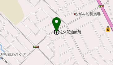 佐久間治療院の地図画像