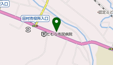 シカノクリーニング店の地図画像