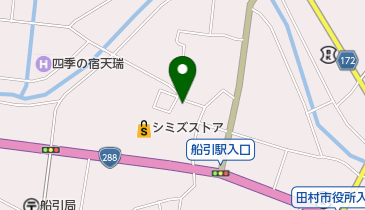 田村民主商工会の地図画像