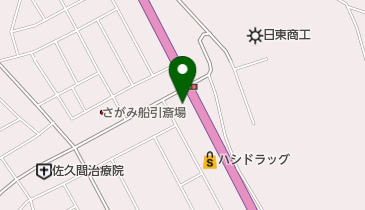 オートショップふねひきの地図画像