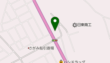 プリントハウスフジ船引店の地図画像