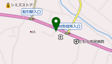 おおはし生花店の地図画像
