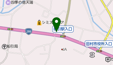 まつや青果店の地図画像