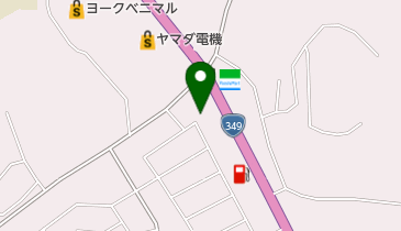 はまの整骨院の地図画像