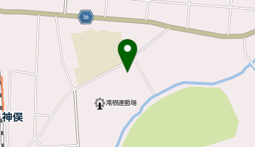 田村市役所 滝根体育館の地図画像