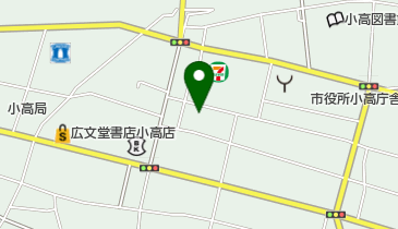 諸星機業場の地図画像