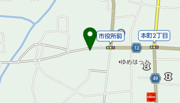 西内染工場の地図画像