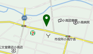 熊坂自動車整備工場の地図画像