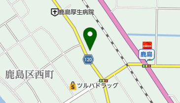 金子写真館の地図画像